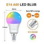 ANTELA Smart RGB E14 LED Bulb 2-Pack