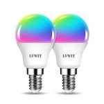 Dimmable Smart LED Golf Ball Bulb E14 (2-Pack)