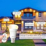 LAMPAOUS Dimmable Smart Bayonet LED Light Bulb