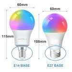 ANTELA Smart RGB E14 LED Bulb 2-Pack