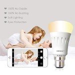 LAMPAOUS Dimmable Smart Bayonet LED Light Bulb