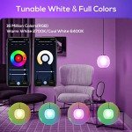 Smart WiFi LED Bulbs E27 A60 - 4 Pack