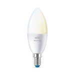 WiZ Smart Candle Light Bulb - Dimmable White E14