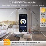 Smart WiFi LED Bulbs E27 A60 - 4 Pack