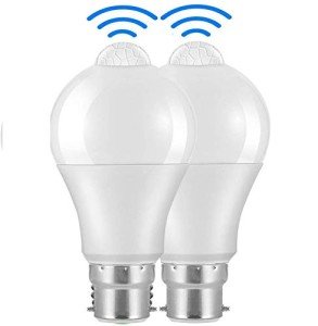 Smart LED Motion Sensor Light Bulbs - 2 Pack