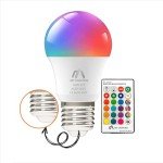 10W RGB LED Bulb with Remote Control