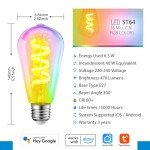 Smart WiFi E27 Color Changing LED Bulb