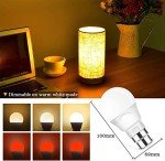 Unisun B22 6W Remote Control Color Changing Bulbs