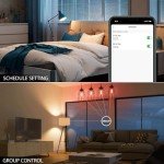 Smart WiFi E27 Color Changing LED Bulb