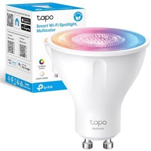 Tapo Smart Wi-Fi Multicolor Dimmable GU10 Bulbs