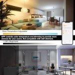 Smart LED Light Bulb with Bluetooth Control