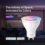 Tapo Smart Wi-Fi Multicolor Dimmable GU10 Bulbs