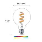 WiZ Smart E27 Color LED Bulb with App Control