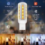 Smart G9 LED Bulbs, Wi-Fi & Alexa Compatible