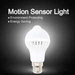 B22 LED Motion Sensor Light Bulb - Warm White