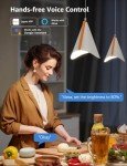 Lepro BP1 WiFi Smart Color Changing Bulbs, 2-Pack