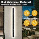 10-Pack Waterproof Outdoor Wall Lights - 30W 6500K