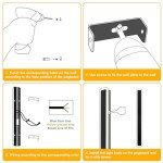 10-Pack Waterproof Outdoor Wall Lights - 30W 6500K