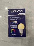 USB Rechargeable Smart RGB Light Bulb 2-Pack