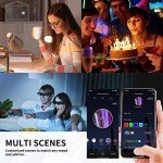 Smart WiFi Candle Bulbs - Color Changing LED