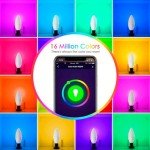 WOOX Smart Color Changing Light Bulbs - 3 Pack