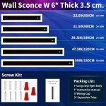 Mikeru 2-Pack RGB Outdoor Wall Lights