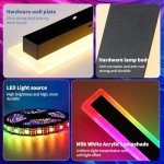 Mikeru 2-Pack RGB Outdoor Wall Lights