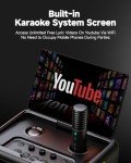 Karaoke Machine with Tablet and Wireless Mics