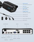 Reolink 4K PoE CCTV Camera System with NVR