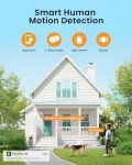 Solar Outdoor Security Camera System with 10CH NVR