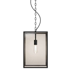 Astro Homefield 450 Textured Black Outdoor Pendant