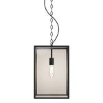 Astro Homefield Textured Black Outdoor Pendant Light