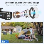 8-Channel Outdoor Security Camera System with 3TB HDD