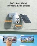 Solar Outdoor Security Camera System with 10CH NVR