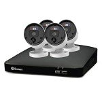 4K NVR Security System with 4 Cameras