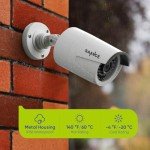 SANNCE 4K POE Home Security Camera System