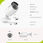 SANNCE 4K POE Home Security Camera System
