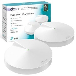 TP-Link Deco M9 Plus Mesh Wi-Fi System, 2 Pack