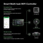 VIVOSUN Smart Grow System with LED Light & Fan