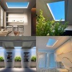 Smart Blue Sky Light Ceiling Lamp 1x2FT