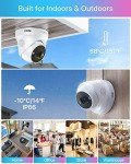 4K PoE Camera System with Night Vision & Detection