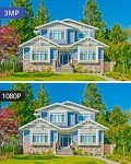 SANNCE 4CH Wireless Home Security Camera System