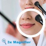 Bluetooth LED Bathroom Mirror with Clock & Anti-Fog