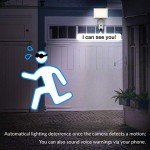 Smart Floodlight Camera with 1080P and Motion Detection