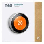 Smart Thermostat Nest Learning 3rd Gen - Stainless Steel