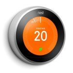 Smart Thermostat Nest Learning 3rd Gen - Stainless Steel