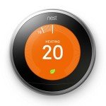 Smart Thermostat Nest Learning 3rd Gen - Stainless Steel