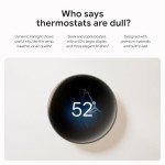 Smart Energy-Saving Thermostat with Temperature Sensor
