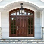 Large Black Outdoor Pendant Lantern Light Fixture
