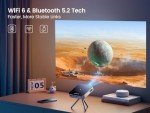 Portable Mini Projector with Bluetooth and WiFi